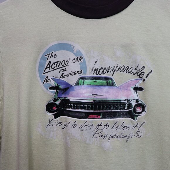 Kids Hugo Boss Vintage Yellow Cadillac T-Shirt - Medium - Picture 2 of 10